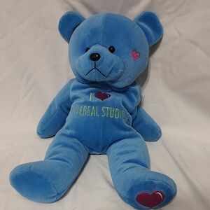 Blue Universal Studios Teddy Bear